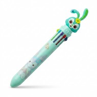 Pix cu mecanism retractabil 10 culori scriere 0.7 mm pentru scoala iepuras Adison